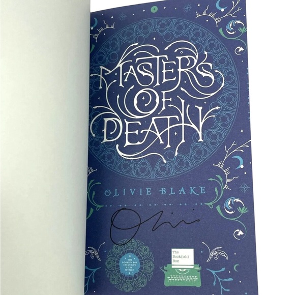 Masters of Death Olivie Blake Bookish Box Special Edition Hardcase - Picture 10 of 12